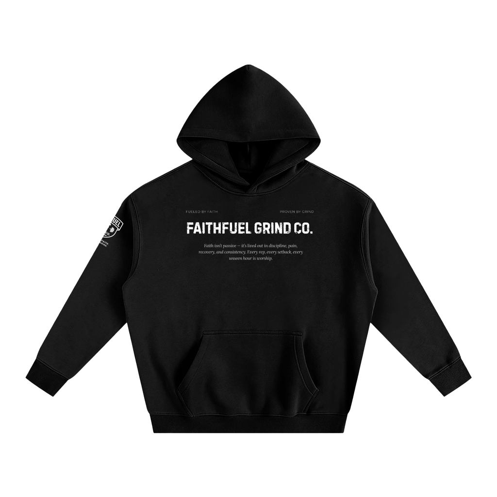 "FAITHFUEL" Oversized Hoodie